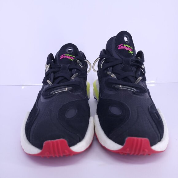 Adidas Torsion X Men’s 9.5 Black Multi Boost Running Shoes EE4884 Rare - Picture 5 of 16